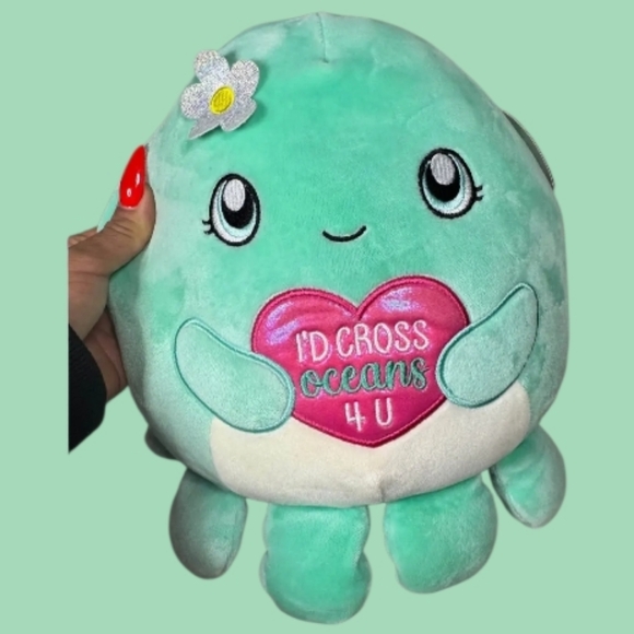 Squishmallows Other - Squishmallow Cute 'Id CROSS Oceans 4 U'- NWT